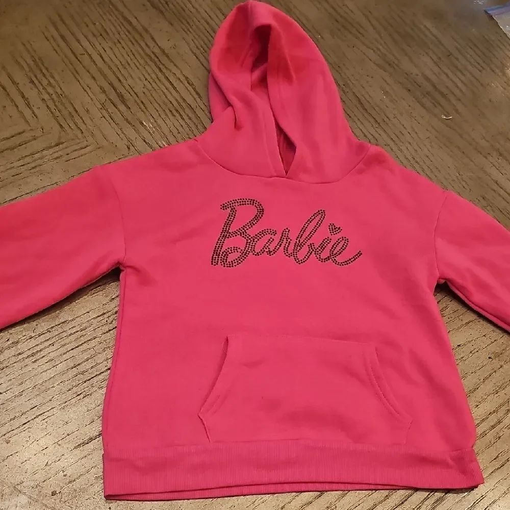 Barbie Kids Fuchsia Hoodie Size 7/8 Girls